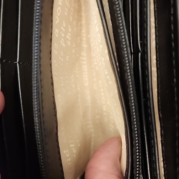 Kate Spade Wallet Animal Print Nylon - Picture 6 of 15